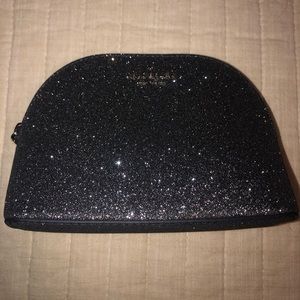 NWT Kate Spade Glittery Sparkly Cosmetic Bag